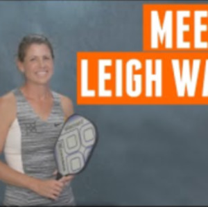 PickleballCentral Interview with Pro Leigh Waters