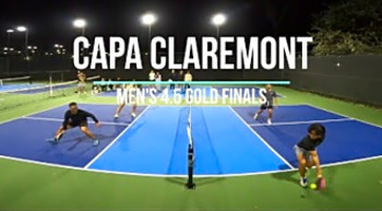 CAPA Claremont Men&#039;s 4.5 Gold Medal Match - Will/Corey vs James/Ian