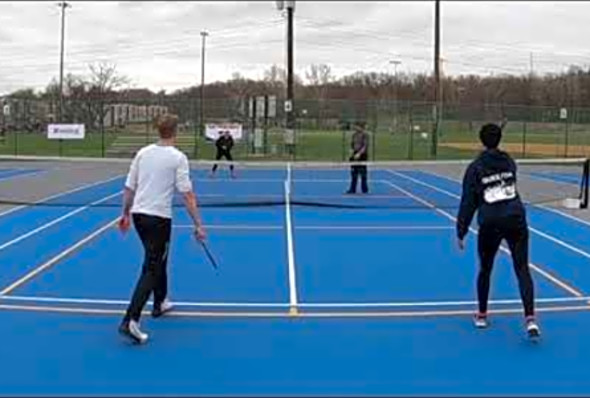 2018 Bob Libby Invitational Pickleball Tournament MXDS 3.5 game 6 Gold medal match