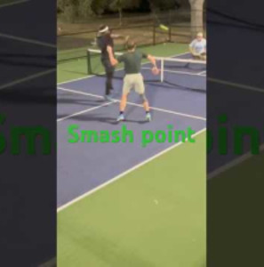 Smash point #doublespickleball