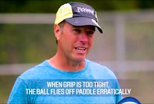 Pickleball 01: Grip Pressure When Dinking