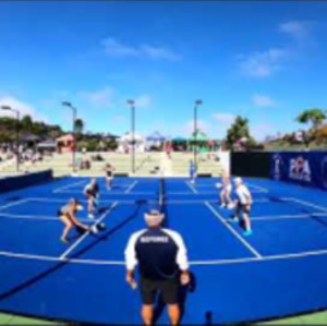2021 PPA Orange County Cup Mixed Pro Matt Wright Lucy Kovalova Rob Nunne...