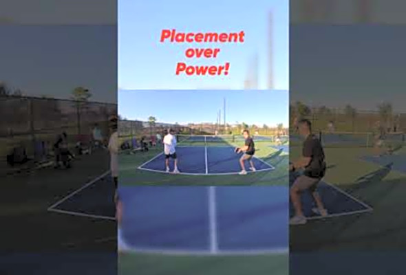 PoP! #pickleball #pickleballhighlights #highlights #shorts #thepickleballrunner