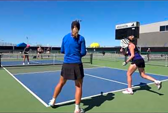 Barr/Fudge vs Andersen/Kostalova, Womens Doubles Pro at Mesa Open APP 2023 WD Pro