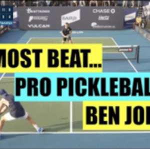 BEST PROFESSIONAL PICKLEBALL TOURNAMENT YET (SEMI-FINAL vs BEN JOHNS) - ...