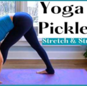 Pre-Pickleball Stretch! - Yoga to Improve Your Game &amp; Prevent Injury