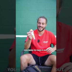 Synergy Pickleball Pro, Etienne, showing us what&#039;s in his pickleball bag!