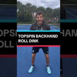 How to hit a backhand dink like Ben Johns! #pickleball #pickleballtips #...