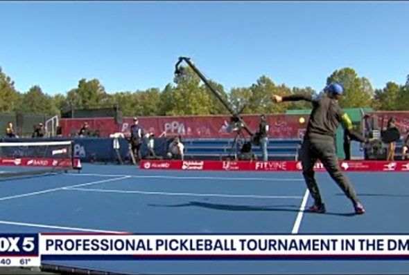 Pro pickleball tournament kicks off in College Park - FOX 5 DC