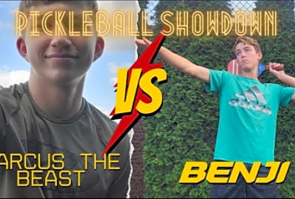 Marcus the Beast VS Benji Pickleball Semi-final Full Match