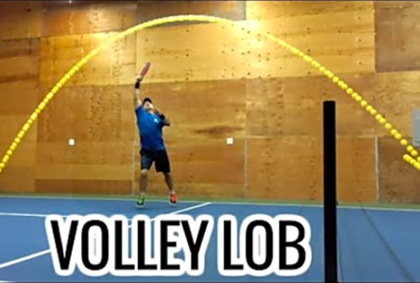 Offensive Lobbing in Pickleball - Volley Lob