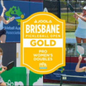 Turulja/Dalla-Bona vs. Hart/Dikosavljevic at the Brisbane Pickleball Ope...