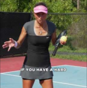 Pickleball #Shorts - Don&#039;t Overpower your Return of Serve