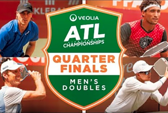 Daescu/Alshon v Devilliers/Ge at the Veolia Atlanta Pickleball Championships