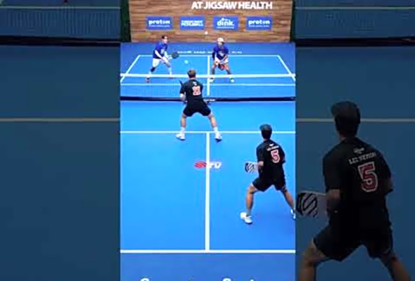 Patrick SMASH #pickleball #pickleballislife #pickleballhighlights