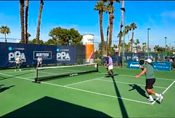 Gold Medal Match: Men&#039;s Doubles 5.0 (08 to 34) Pickleball - The Masters - PPA Palm Springs 2024
