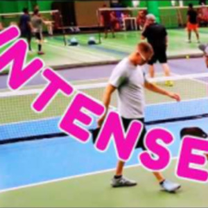 Intense Pickleball Men&#039;s Doubles
