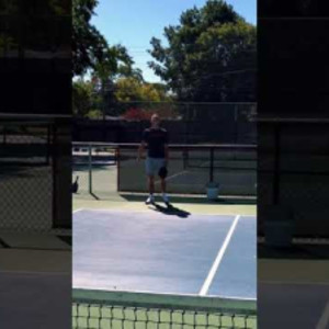 I hit the worlds HIGHEST Pickleball serve #pickleball