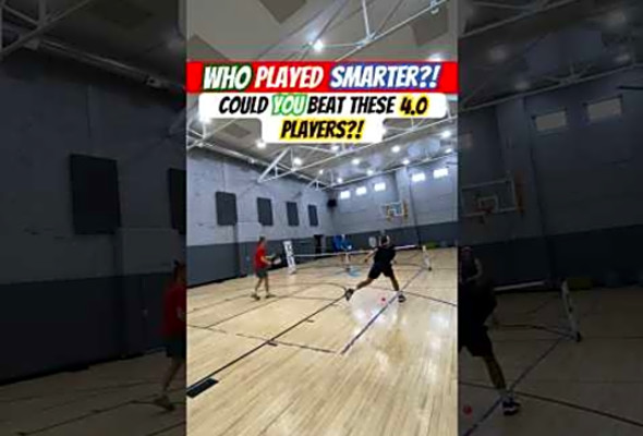 Could You Beat These 4.0 Players?! #pickleball #highlights #sports #doubles #best #fun