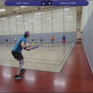 Rob and Zach vs. Marcus and Keith- 4.0 Pickleball Match