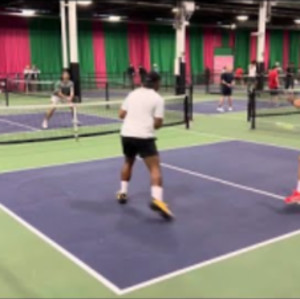 Open division bracket game CT summer sendoff Pickleball tournament