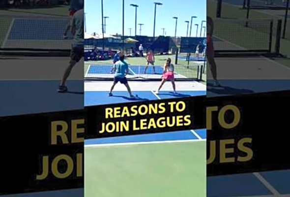 Why You NEED to Join a Pickleball League!