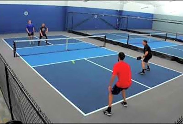 INTENSE OFFENSIVE SHOTS! 4.5 Pickleball Game at The HOP in Leland, NC