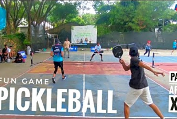 PICKLEBALL GAME BANDUNG - Playing with Paddle HART Apache XT-8 - Pickleball Indonesia