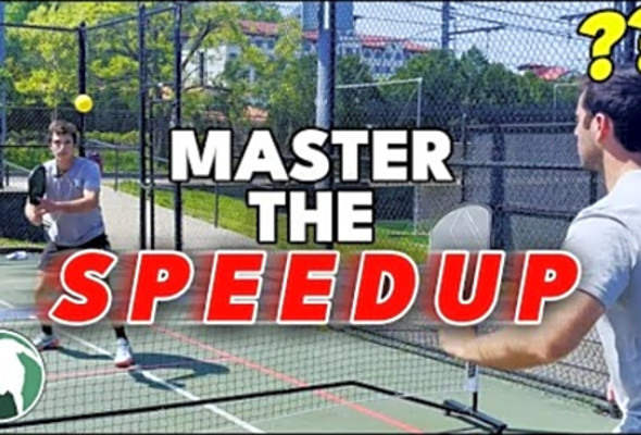 The Most Misused Shot in Pickleball - How to Hit a Speed-Up and When to Use it