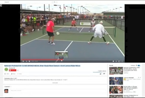 Pickleball Game Analysis: Nationals 55 5.0 MD BRONZE MEDAL Match