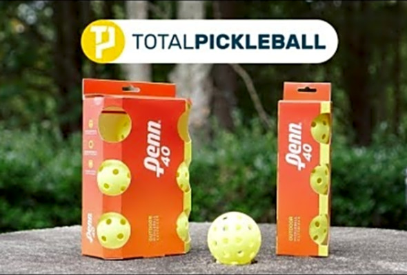 Total Pickleball Review: Penn 40 Outdoor Pickleballs