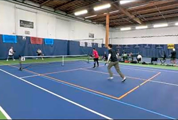 4.5 Men&#039;s Doubles - ETC Holiday Pickleball Smash Round Robin Game 3