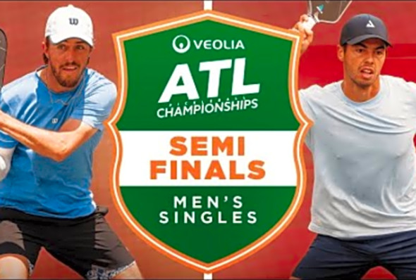 Hunter Johnson vs Ben Johns at the Veolia Atlanta Pickleball Championships