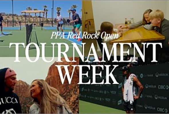 Travel to To Utah for PPA Red Rock Open w/ Tyson &amp; Meg - Sports Family Vlog