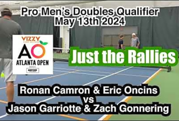 Camron/Oncins vs Garriotte/Gonnering - Pro Pickleball Mens Doubles Qualifier - 2024 PPA Atlanta Open