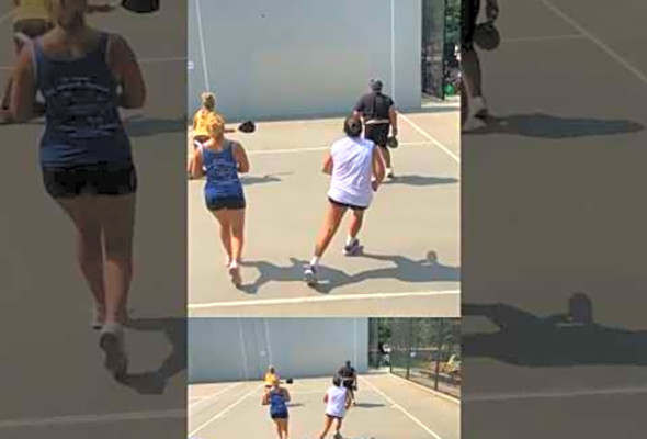 Paddleball- good shot #paddleball #paddlesports #sports #paddles #citysports #nycsports #niceshot