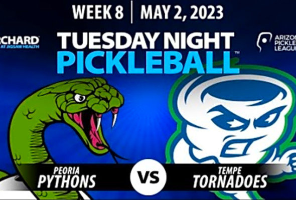 AZ PBL: Peoria Pythons vs Tempe Tornadoes (Tue May 2, Season 1, Week 8)