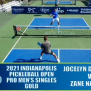 APP 2021 Indianapolis Pickleball Open Pro Men&#039;s Singles Gold: Jocelyn De...