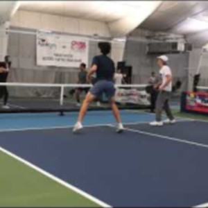 Reiko Moriguchi, Ashray Shah, Brian Peck, Gordon G.G. Gebert Pickleball ...