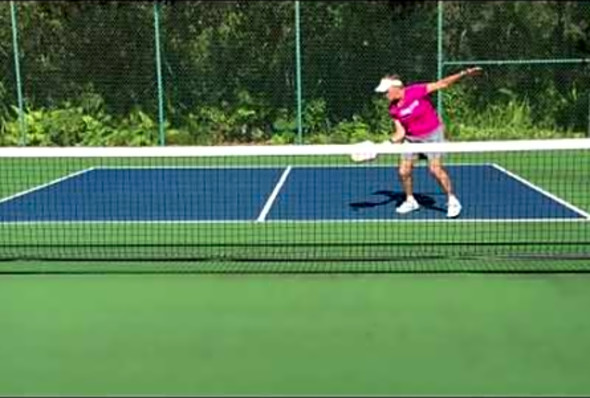 Pickleball: &quot;Low Ball Power at NVZ&quot;, Deb Harrison