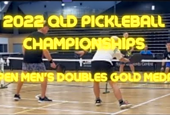 2022 QPC Open Men&#039;s Doubles Gold Medal