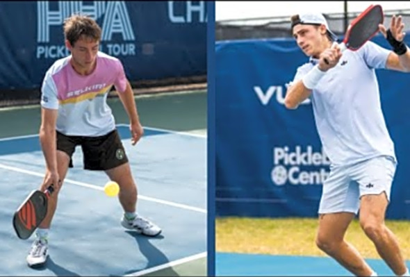 PICKLEBALL HIGHLIGHTS - Johnson/Frazier vs. Alshon/Garnett Pickleball - PPA 2023 Hertz Gold Cup