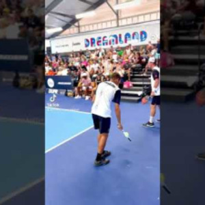Raw, pure Pickleball emotion.
