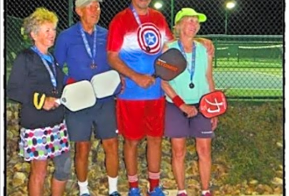 2017 Senior Games 70 Mixed Doubles 3.5