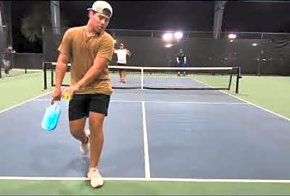 Cayey Pickleball: 11-4 Mens Doubles Match at North Lakes FL Game#5 Random players