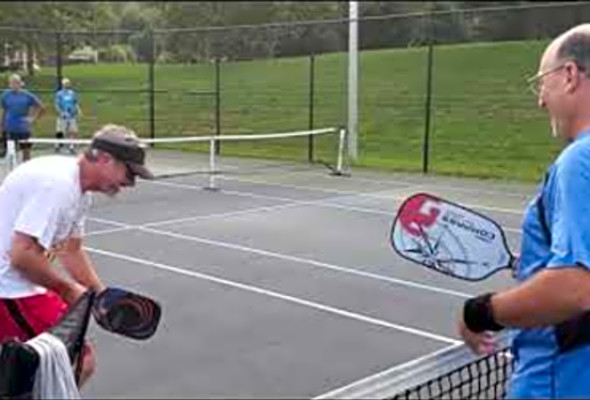 Frank&#039;s pickleball tournament September 16, 2020. 4:6.