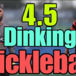 Dinking 4.5 Pickleball Men&#039;s Doubles Feat. 5.0s Local Game