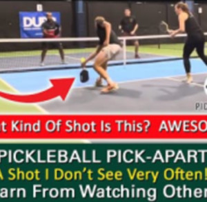 Pickleball! Do You Have This Shot In Your Bag Of Tricks? Learn By Watchi...