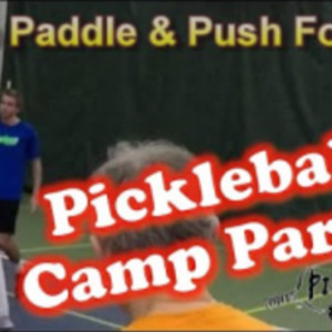 Pickleball Camp Part 6 Fifth Drill with Jarrett Chirico, Collin Johns, A...