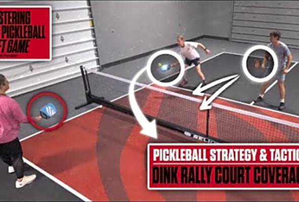 Covering the Pickleball Court During a Dink Rally